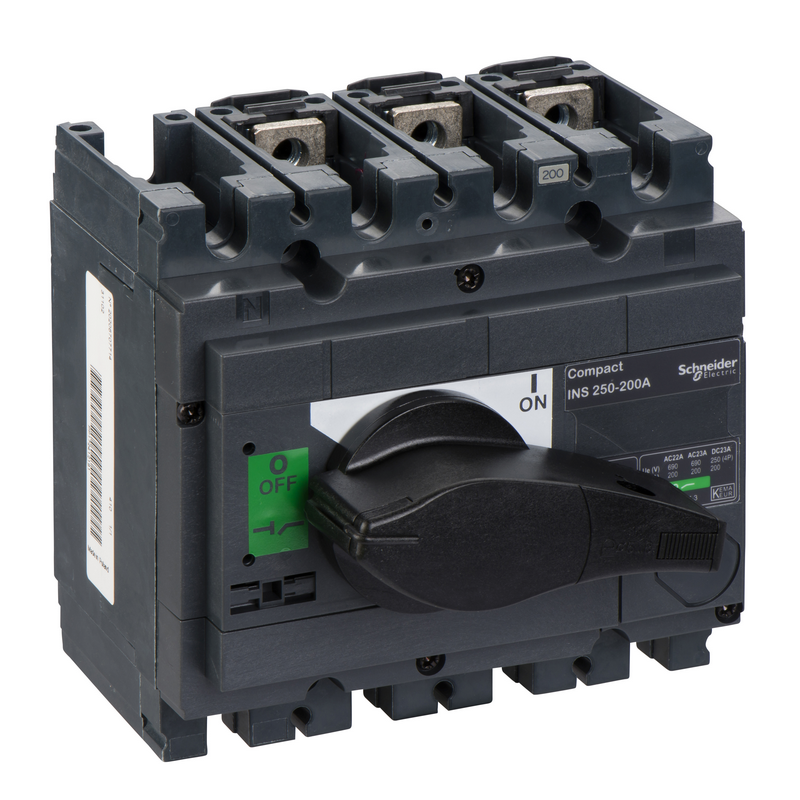 施耐德 INS负荷开关 INS250 200A 3P