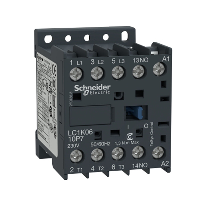 施耐德 TeSys K 交流接触器（交流线圈） LC1-K0610F7