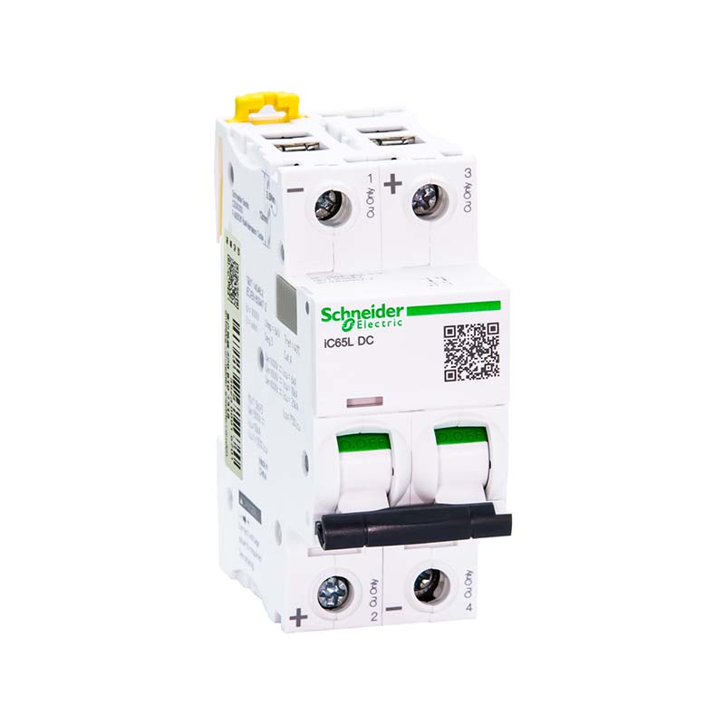 施耐德 iC65L-DC直流微型断路器 iC65L DC 2P B20A