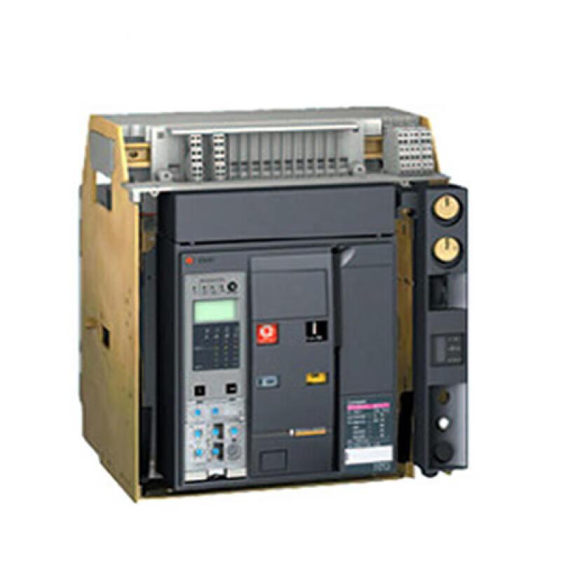施耐德 NS 塑壳固定式手动操作负荷开关 NS800 NA 4P 前置接线+直接旋转手柄（黑色）