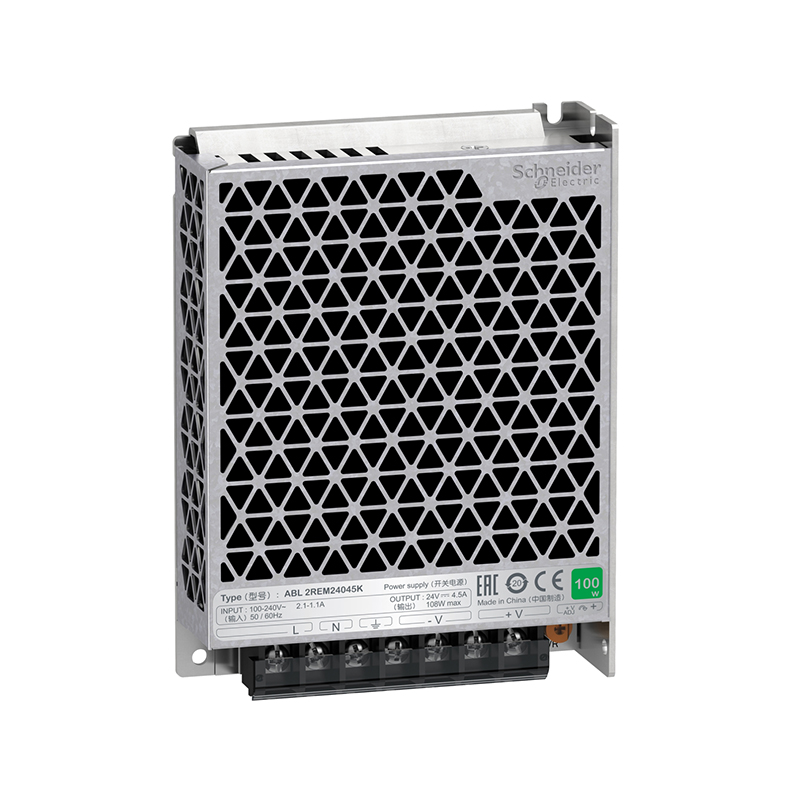 施耐德 ABL2K平板式开关电源 24V\100W-230V单电压输入版 ABL2REM24045KS