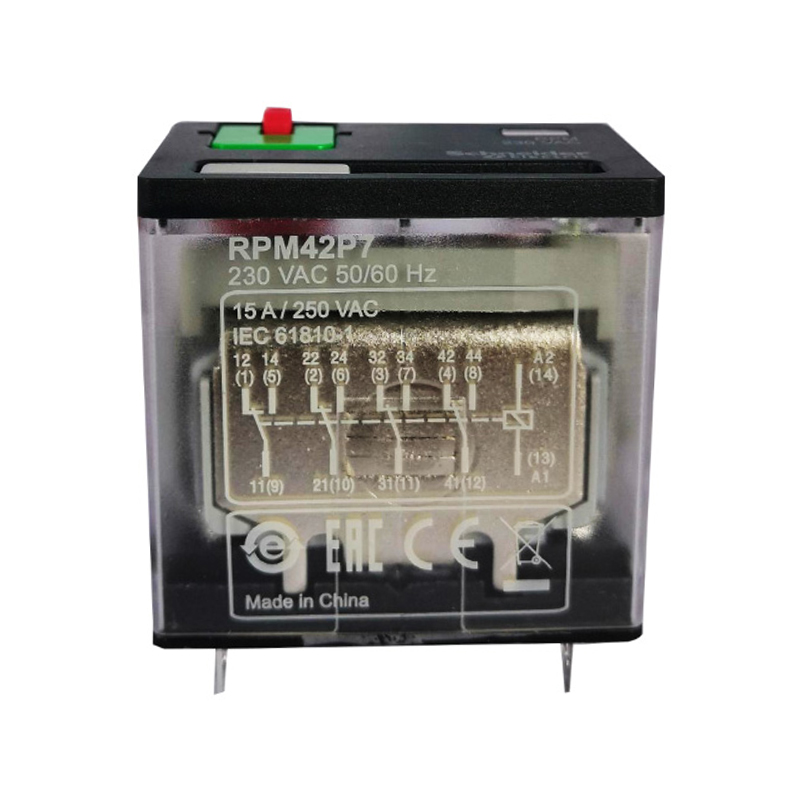 施耐德 RPM功率型中间继电器-带LED RPM42F7