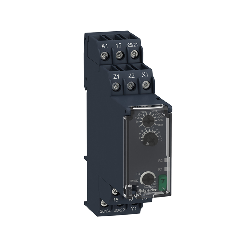 施耐德 RE22标准型时间继电器 RE22R2DMR