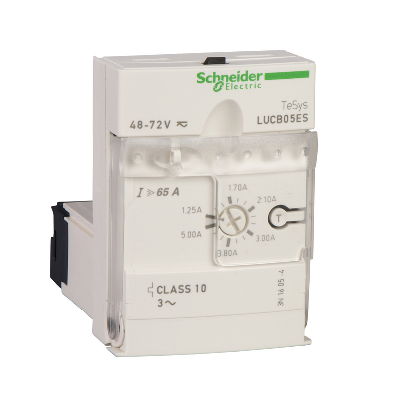 施耐德 TeSys U 控制单元 LUCB12FU 控制单元 3-12A 110-240V