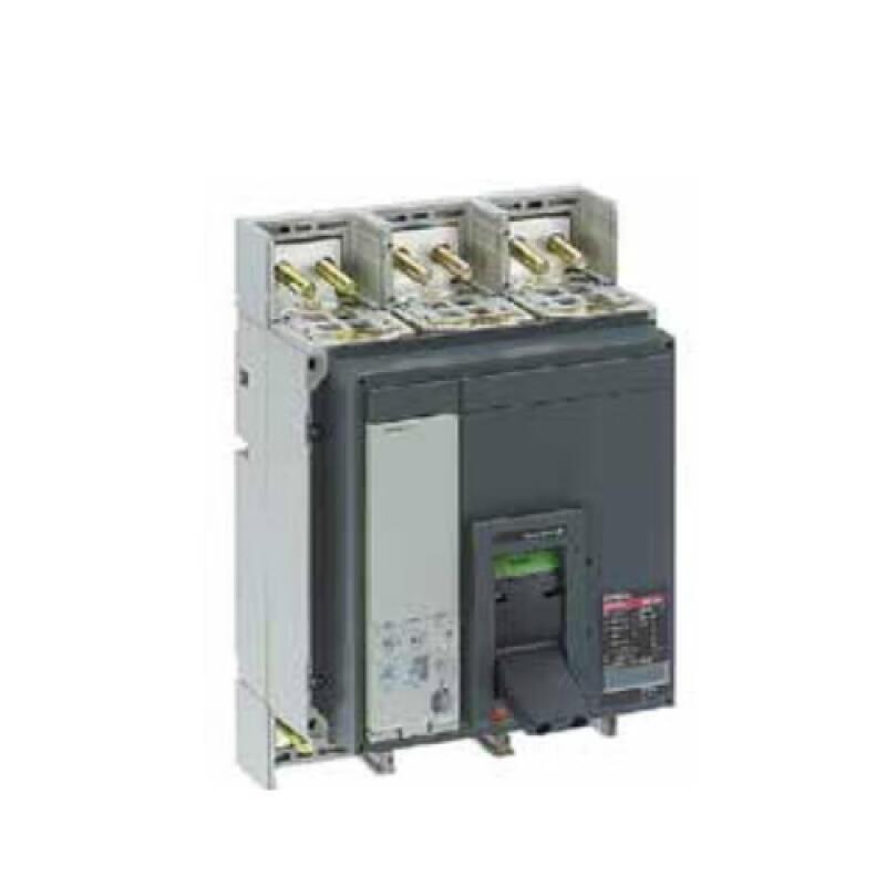 施耐德 NS 塑壳配电保护断路器(完整设备) NS800H 3P Micrologic 2.0E 前置接线+延伸旋转手柄（黑色）