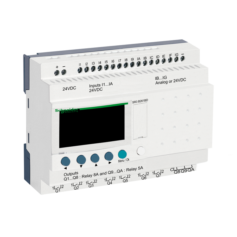 施耐德 Zelio Logic 小型PLC SR3B261BD