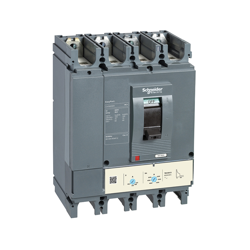施耐德 CVS交流塑壳配电保护断路器 CVS400N TM320D 4P3D(4P)插入式