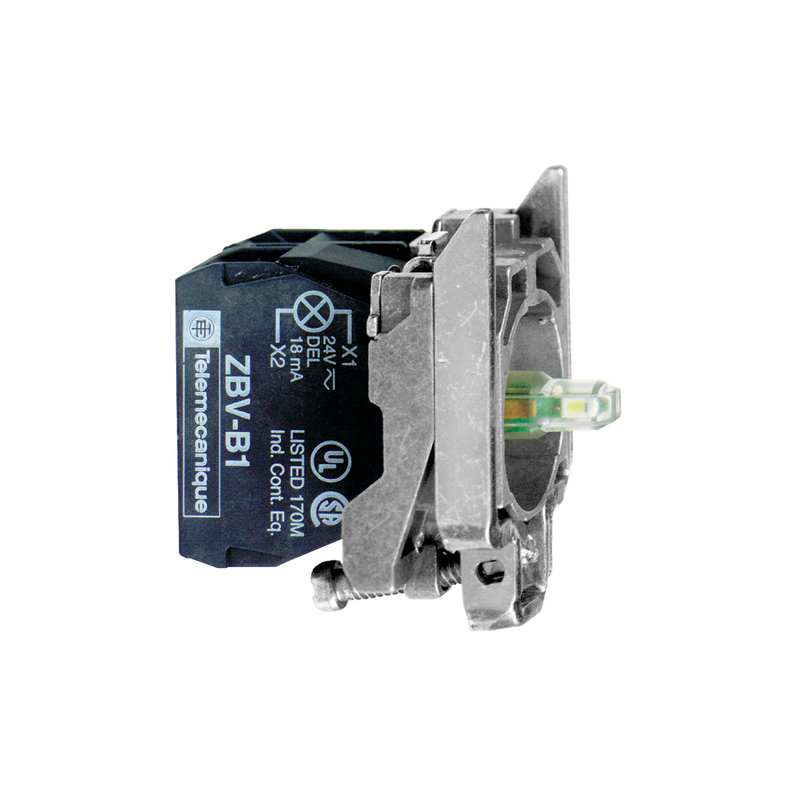 施耐德 XB4系列 基座+LED模块 ZB4-BW0G55