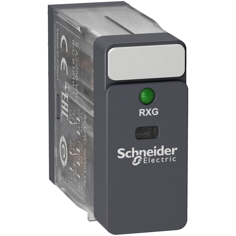 施耐德 RXG接口型中间继电器-带LED RXG23E7