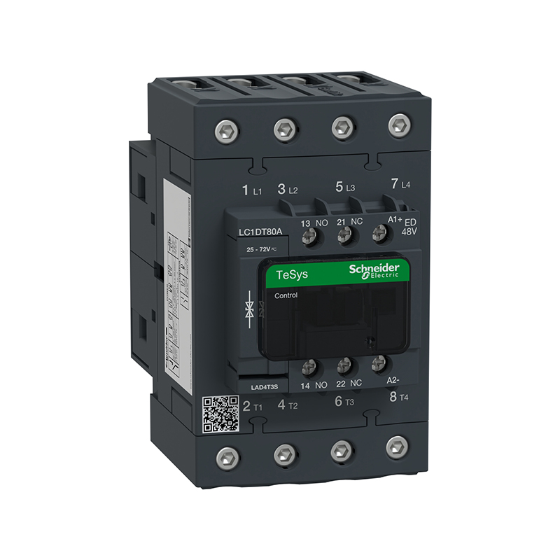 施耐德 进口LC1D 交流接触器（直流线圈） LC1DT80AED