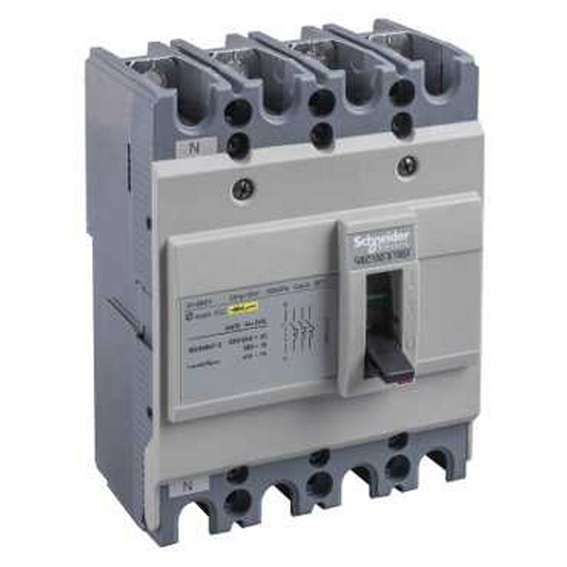 施耐德 NSC塑壳配电保护断路器 NSC100S 18kA 60A 4P3T