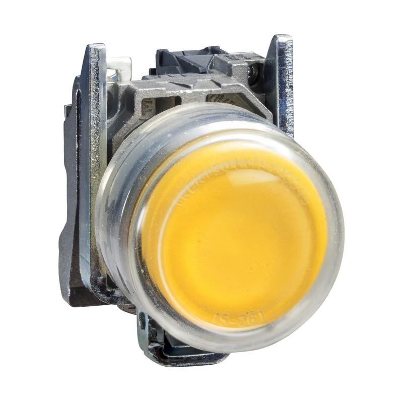 施耐德 XB4 带罩凸头按钮 XB4-BP51