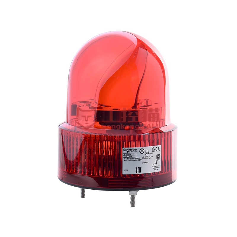 施耐德 XVR旋转声光报警器-无蜂鸣器 XVR12B04