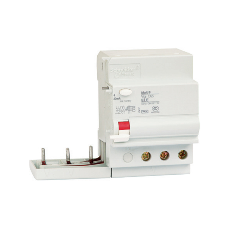 施耐德 M9 漏电模块 Vigi C65 3P 40A ELE 30mA Type-A
