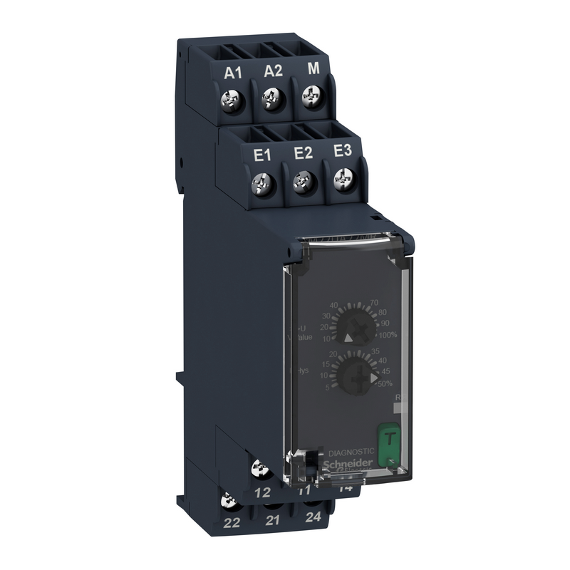 施耐德 RM22电压控制继电器 RM22UA22MR