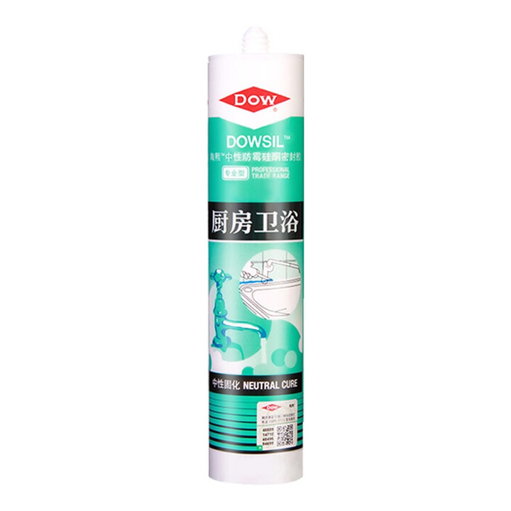 DOW/陶氏 厨房卫浴用中性防霉密封胶 NEUTRAL FUNGICIDE SILICONE SEALANT