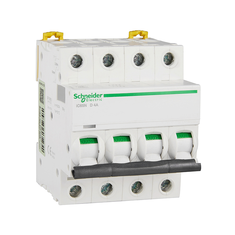 施耐德 iC65微型断路器 IC65N 4P D4A