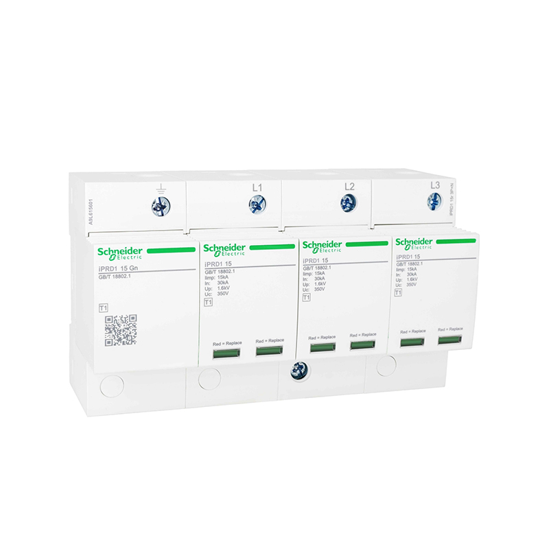 施耐德 iPRD1 可插拔式T1+T2类电涌保护器 iPRD1 25 3P