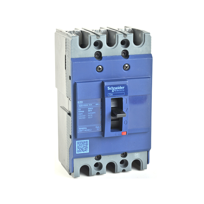 施耐德 EZD塑壳电动机保护断路器 EZD100E 75A 3P3T Motor Protection