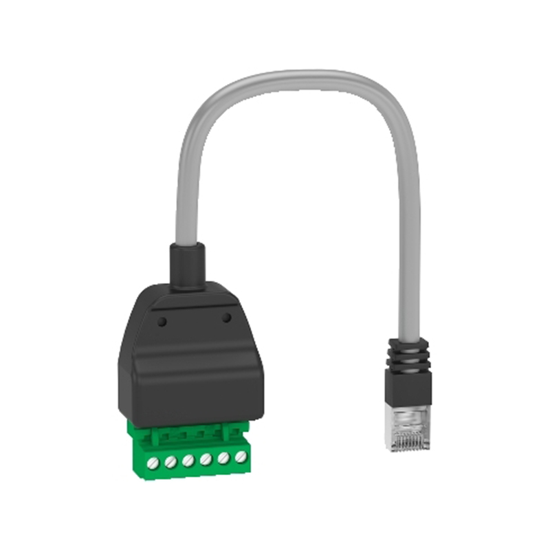 施耐德 NSX Modbus电缆(新) RJ45 接口到开放接线端子的转换线