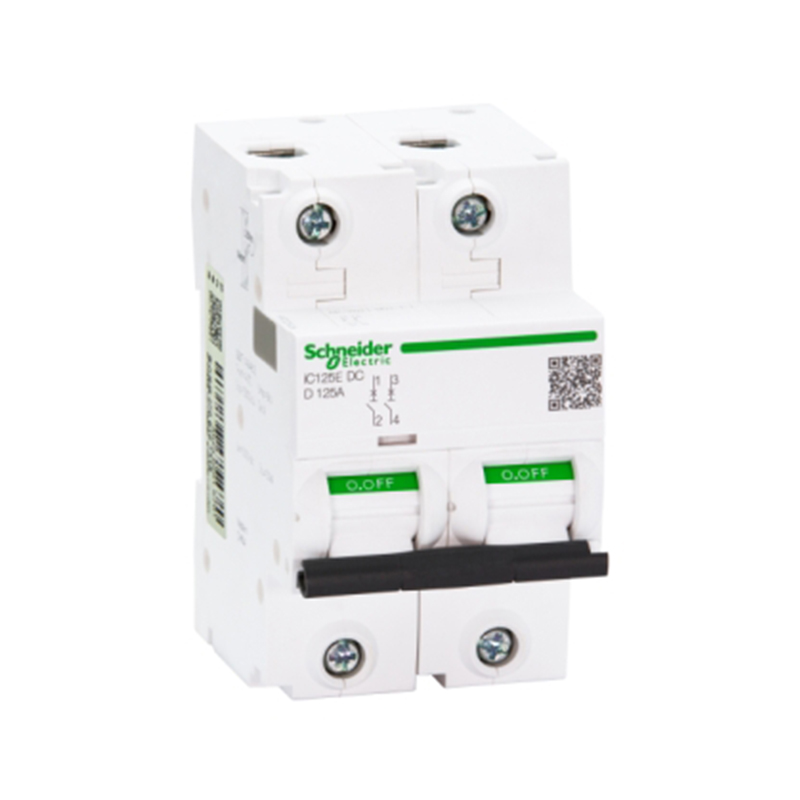 施耐德 iC125 直流微型断路器 iC125E DC 2P B 125A MCB