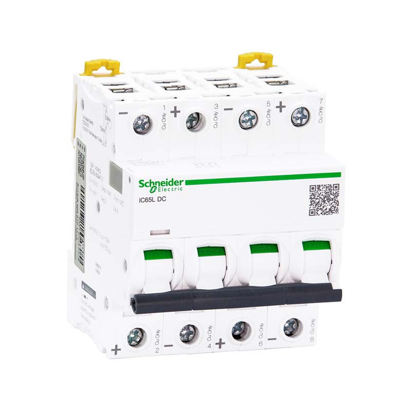 施耐德 iC65L-DC直流微型断路器 iC65L DC 4P B16A