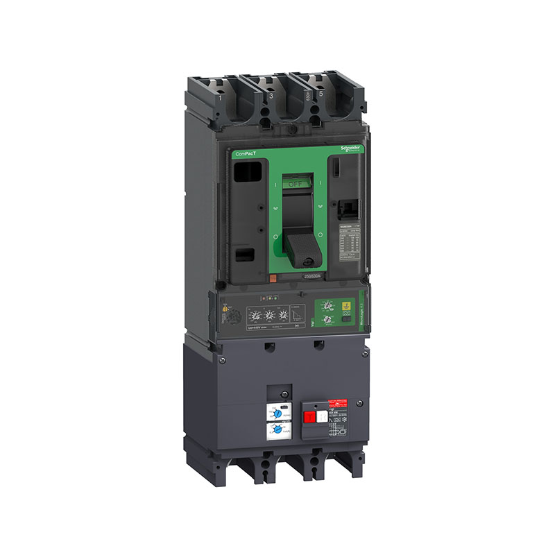 施耐德 NSX塑壳漏电保护断路器(新） VIGINSX630N 630A MIC2.3 3P3D (3P) 固定式前接线 (新)
