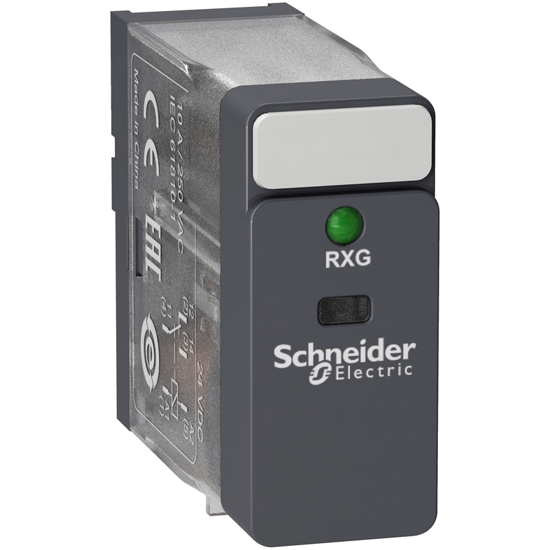 施耐德 RXG接口型中间继电器-带LED RXG13JD