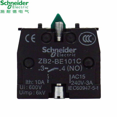 Schneider/施耐德 按钮辅助触点 ZB2-BE101C