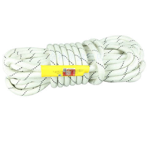 东安安全绳长20m加钢丝带双钩安全绳φ14mm
