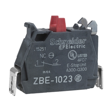 施耐德 XB4系列 触点模块 ZBE-1023