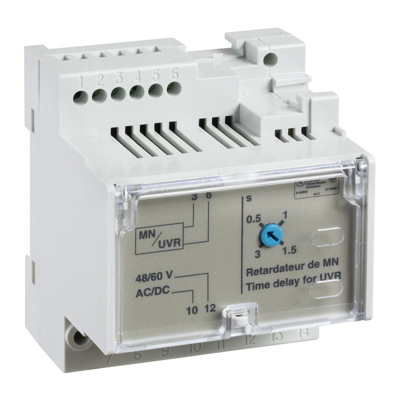 施耐德 欠压线圈 200-250V Rr 欠压延时可调