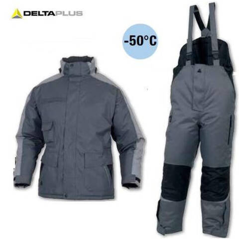 代尔塔PU涂层牛津Oxford防寒服灰色(GR)1件405423