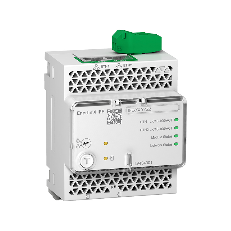 施耐德 NSX附件 以太网模块 IFE以太网模块,Modbus TCP,无网关