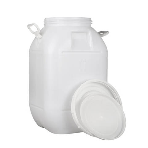 YMD/益美得 带盖密封桶 FW-1086 40L 白色