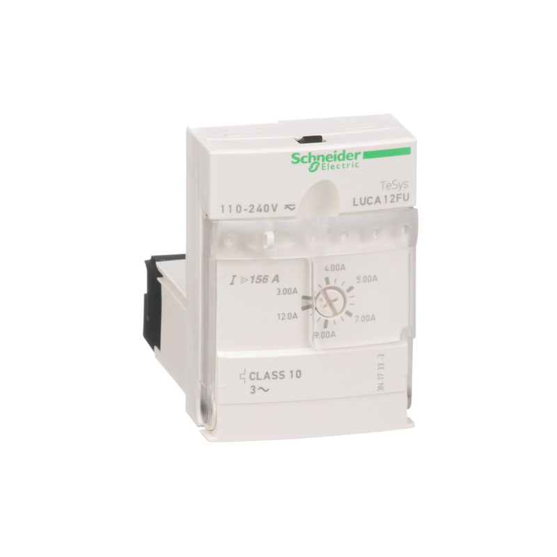 施耐德 TeSys U 控制单元 LUCA12FU 控制单元 3-12A 110-240V