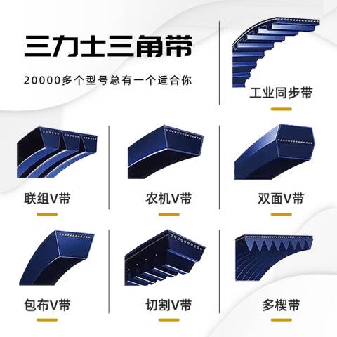 SANLUX/三力士窄V带SPB2000La 1978Ld 外周长2000mm/TY