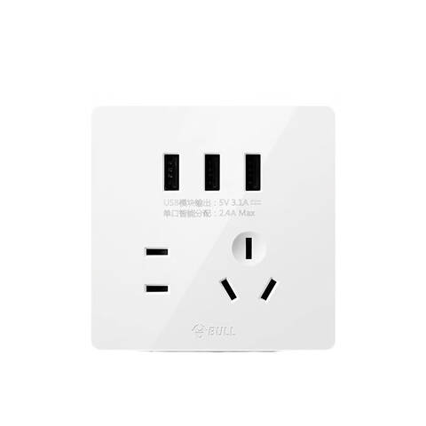 BULL/公牛 面板插座 G12Z227