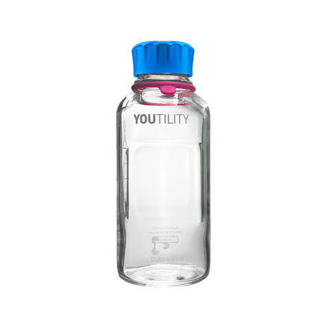 DURAN/杜兰YOUTILITY透明蓝盖试剂瓶 218815457 1000mL