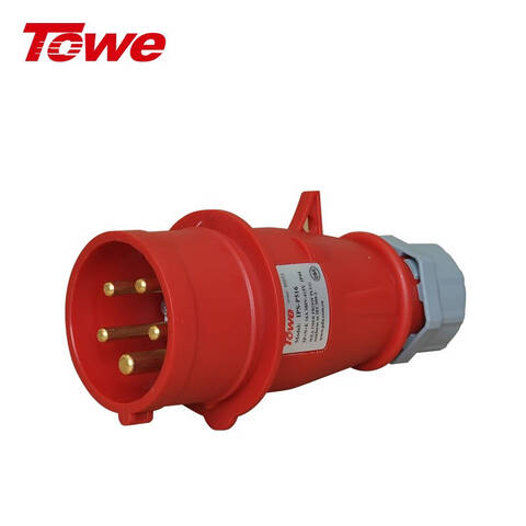 TOWE/同为 连接器  防水航空工业插头连接器 IPS-P516 IP44 16A 五芯 公头 1个/包