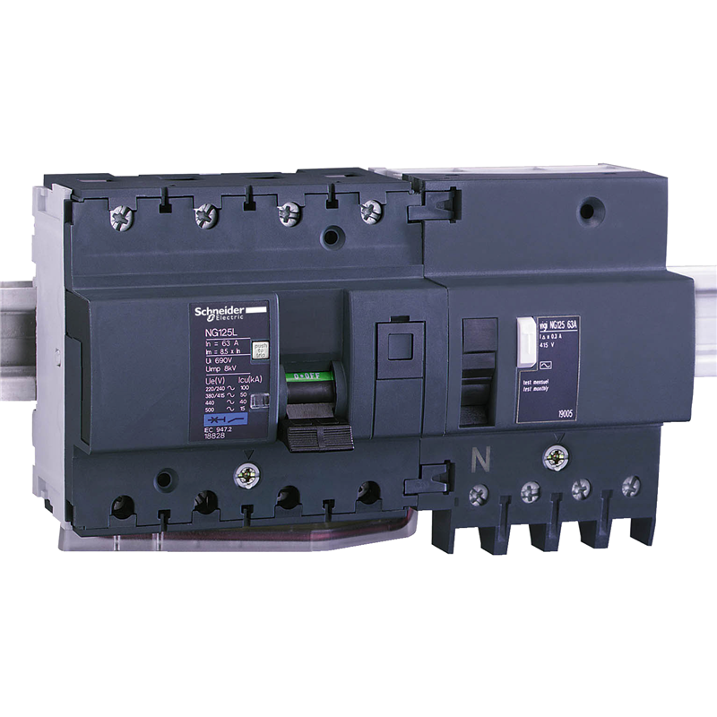 施耐德 Vigi NG125 漏电模块 VIGING125 300MA 4P(19005)