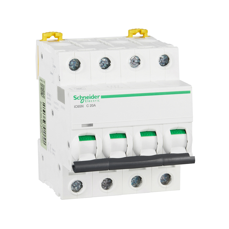 施耐德 iC65 微型断路器 IC65N 4P C20A(R)