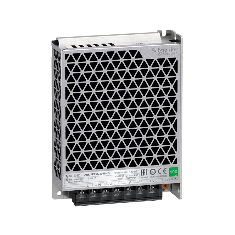 施耐德 ABL2K平板式开关电源 24V\100W 过载能力增强版 ABL2REM24045KQ