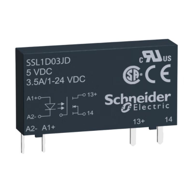 施耐德 SSL薄片式固态继电器 SSL1D03BD