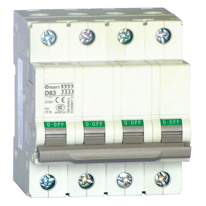 施耐德 OSMC65H微型断路器 OSMC65H-C10A/4P