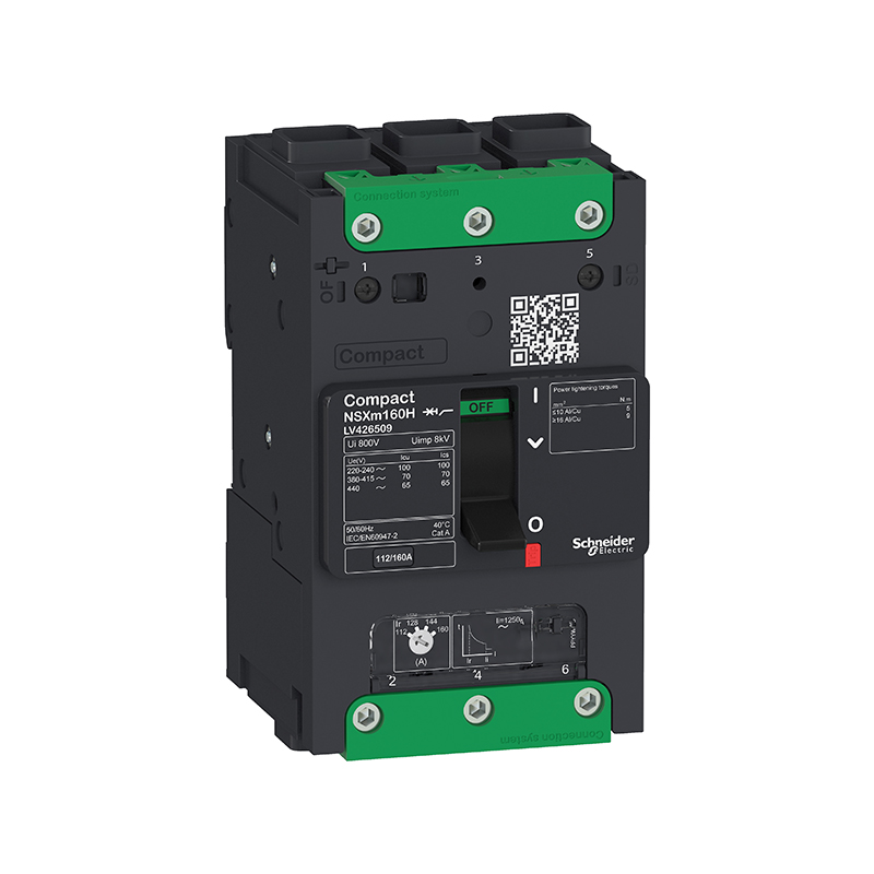 施耐德 NSXm 塑壳断路器 NSXM63N TM25D 3P 固定式 EVERLINK连接器