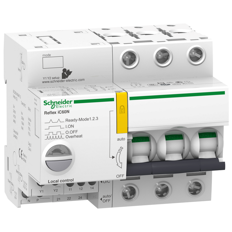 施耐德 Reflex iC60集成控制断路器 IC60N 3P C25