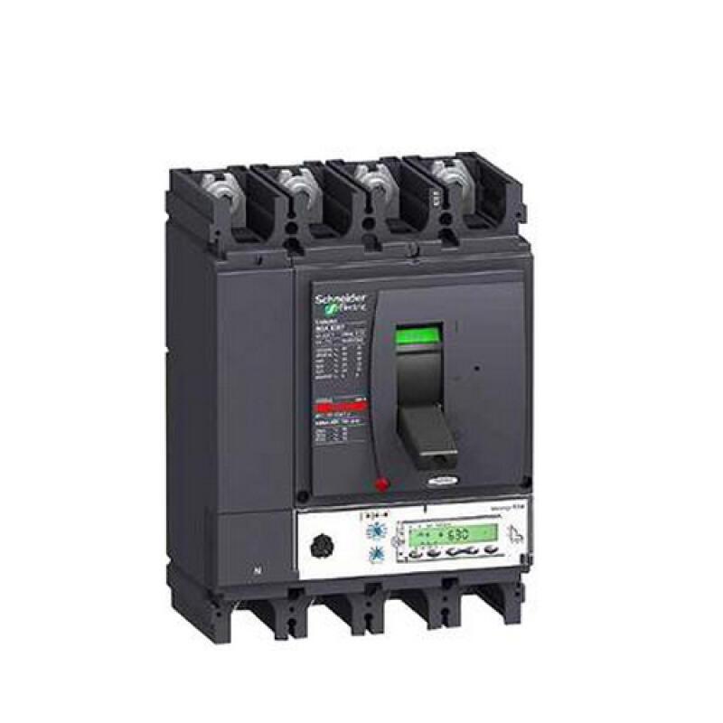 施耐德 NSX AC塑壳配电保护断路器 NSX630F MIC5.3A 630A 4P4D (4P) 电操 AC220V 固定式前接线