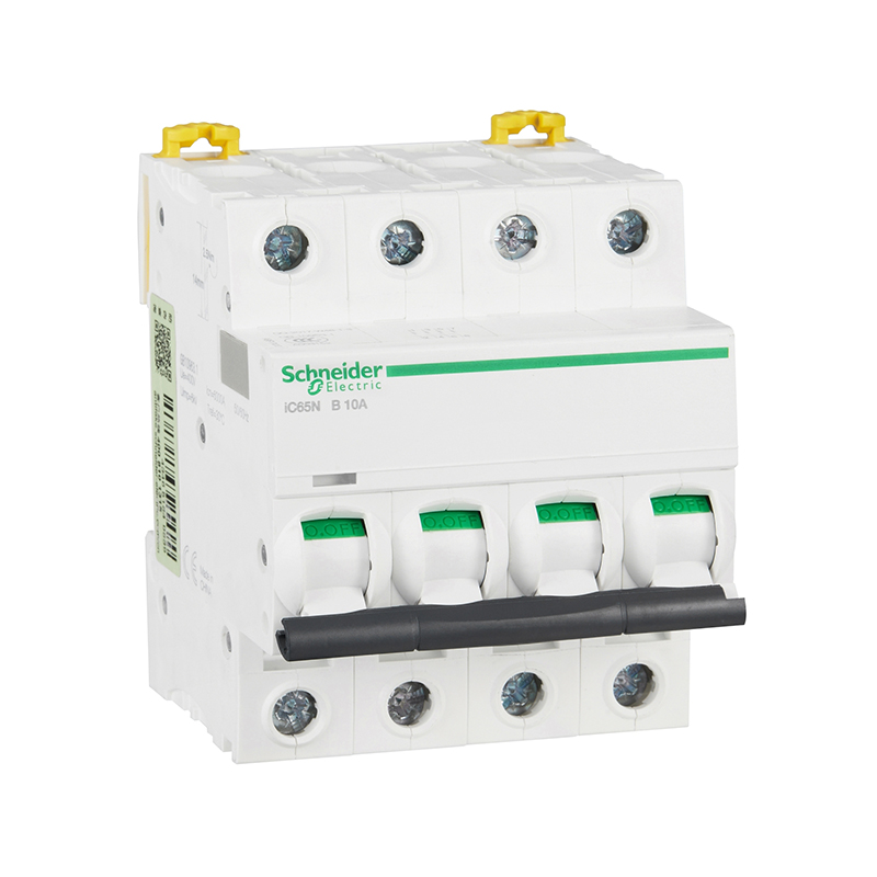 施耐德 iC65 微型断路器 IC65N 4P B10A