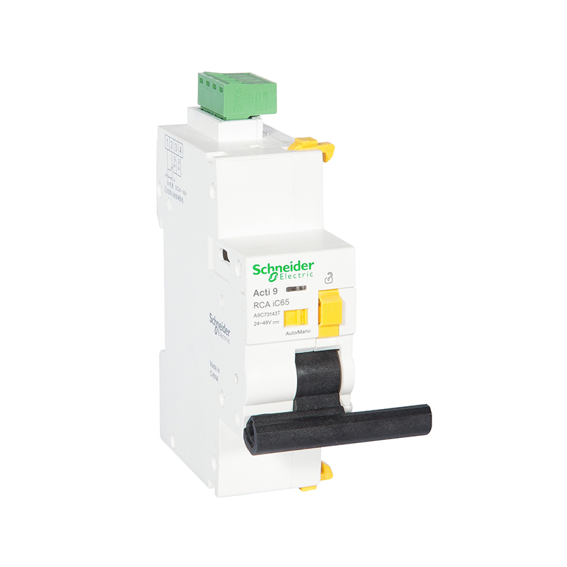 施耐德 A9电气附件 RCA远程控制附件 Acti9 RCA 适配 iC65 1P/2P MCB 24-48Vdc